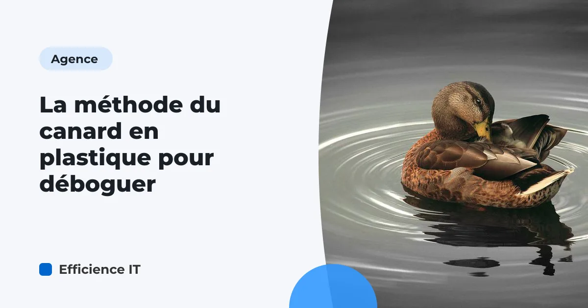 La méthode du canard en plastique pour déboguer