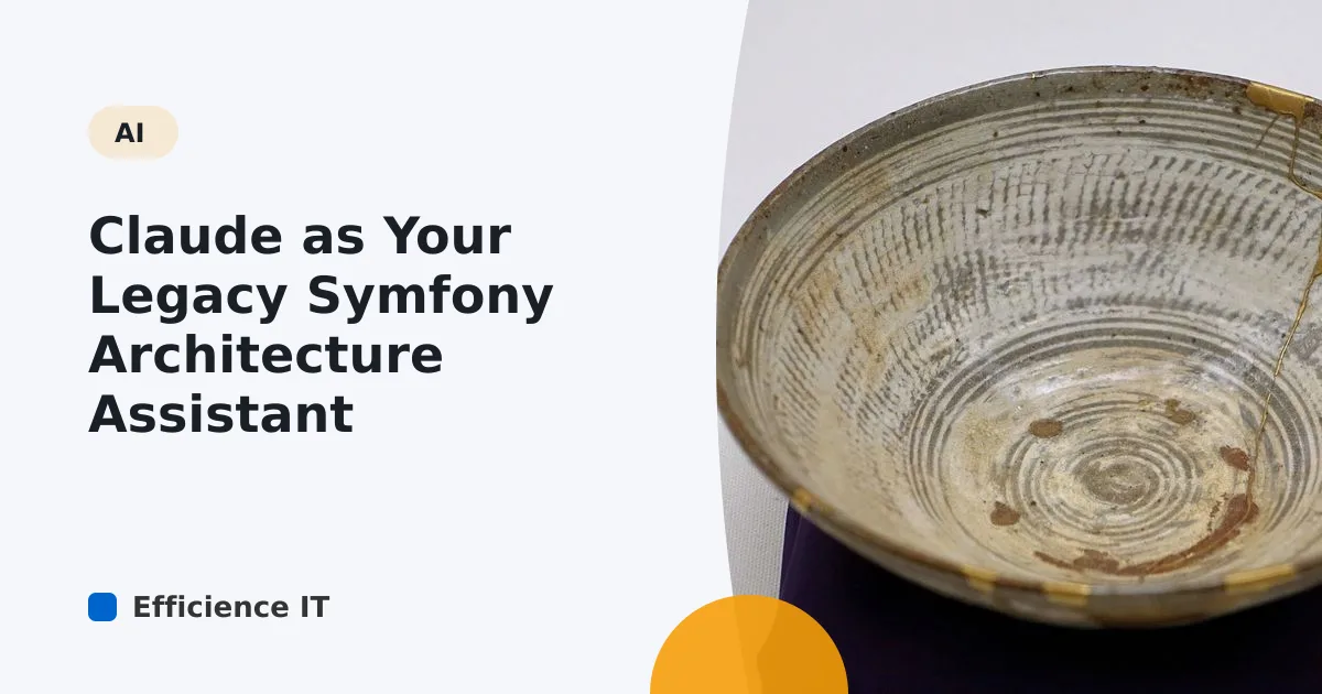 Claude as Your Legacy Symfony Architecture Assistant