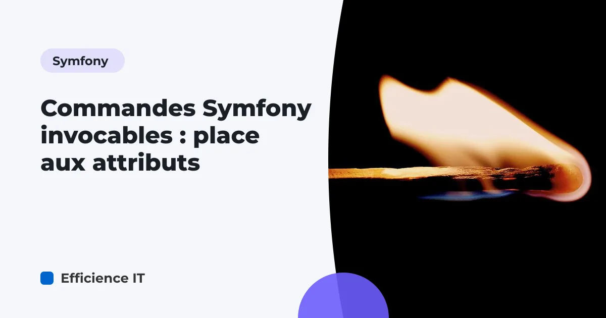 Commandes Symfony invocables : place aux attributs