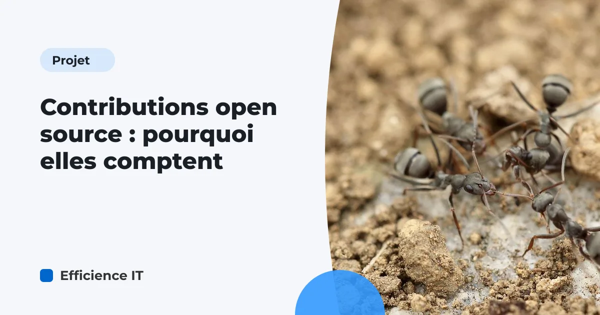 Contributions open source : pourquoi elles comptent