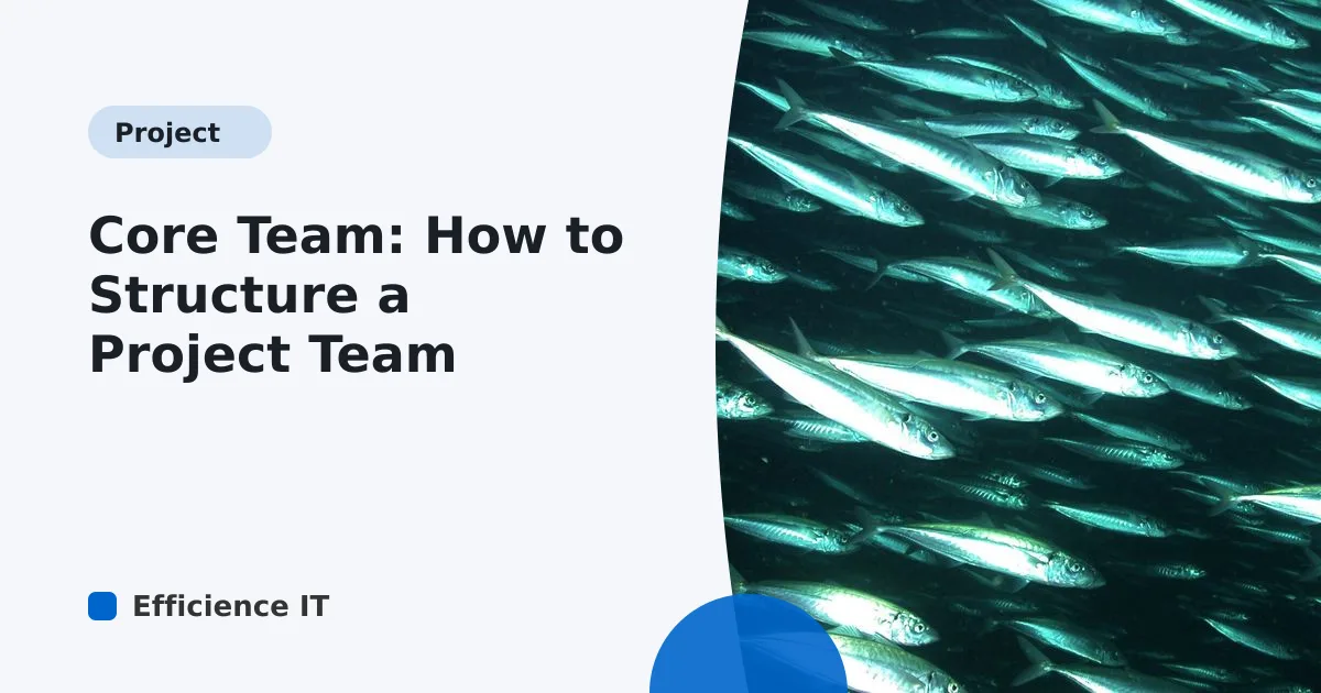Core Team: How to Structure a Project Team