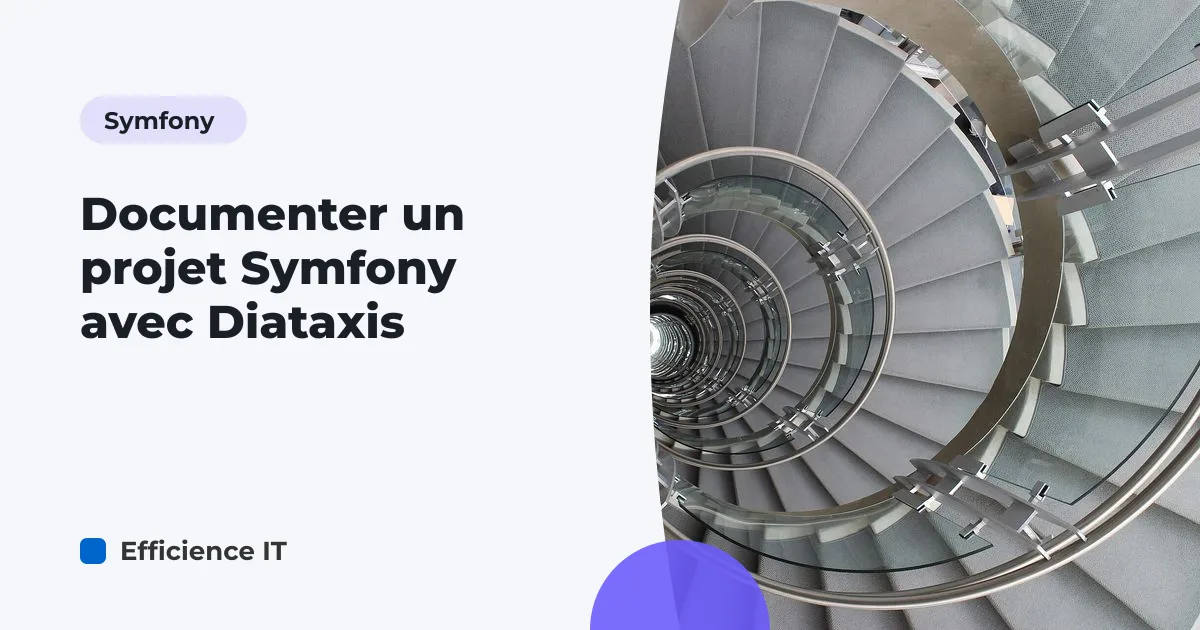 Documenter un projet Symfony avec Diataxis