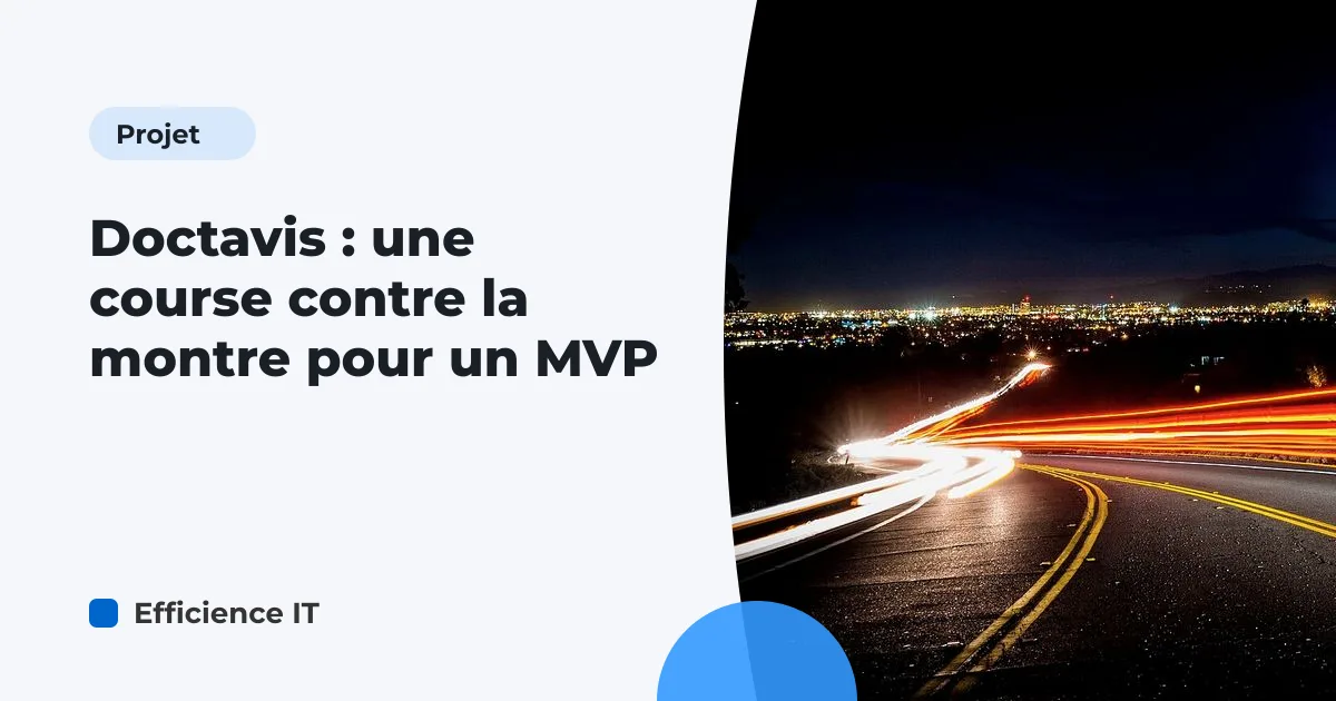 Doctavis : une course contre la montre pour un MVP