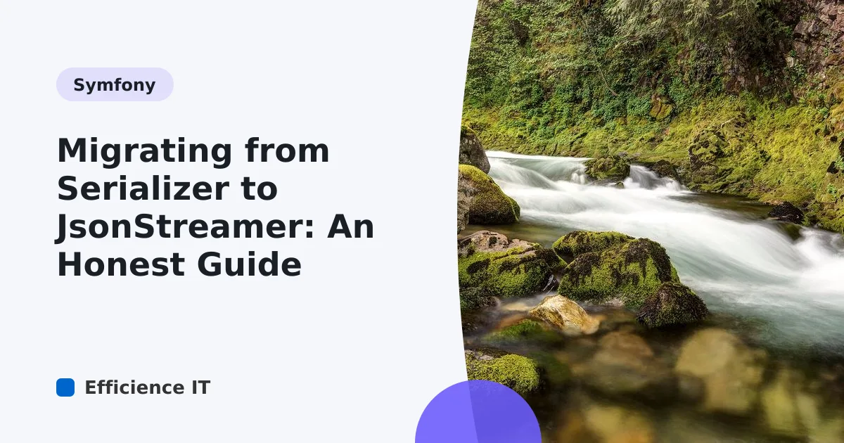 Migrating from Serializer to JsonStreamer: An Honest Guide