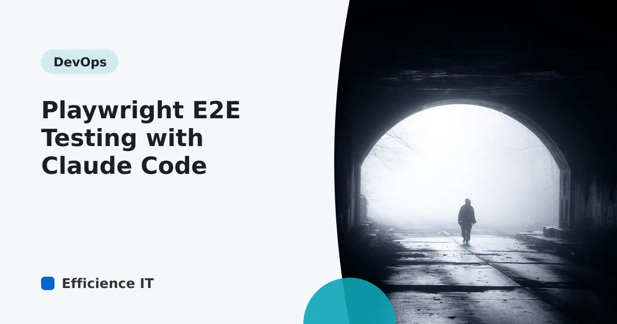 Playwright E2E Testing with Claude Code