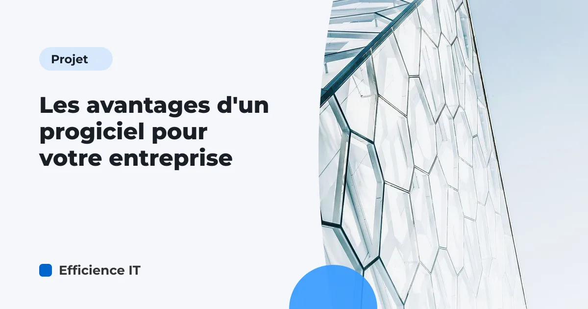 Les avantages d'un progiciel pour votre entreprise