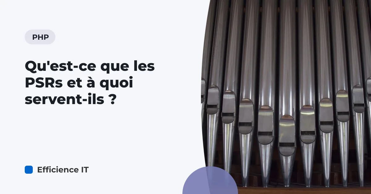 Qu'est-ce que les PSRs et à quoi servent-ils ?