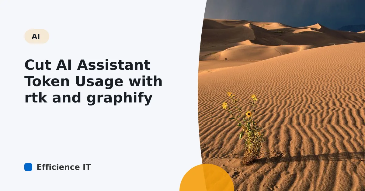 Cut AI Assistant Token Usage with rtk and graphify