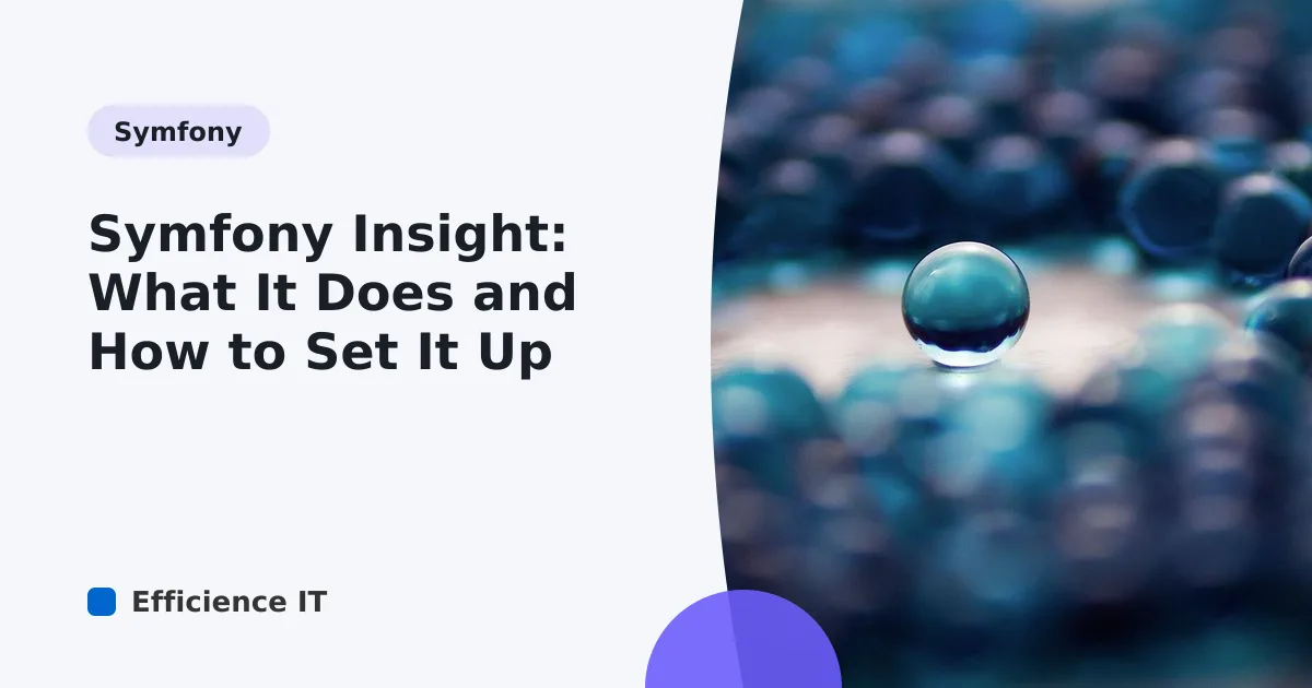 Symfony Insight: What It Does and How to Set It Up