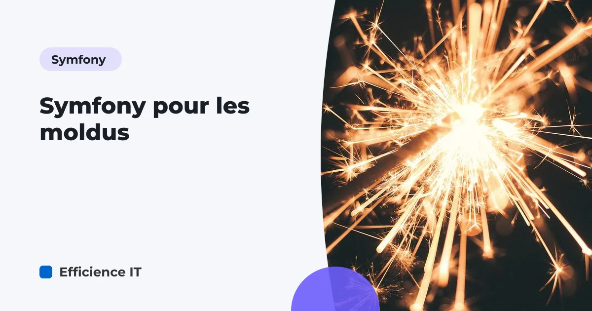 Symfony pour les moldus