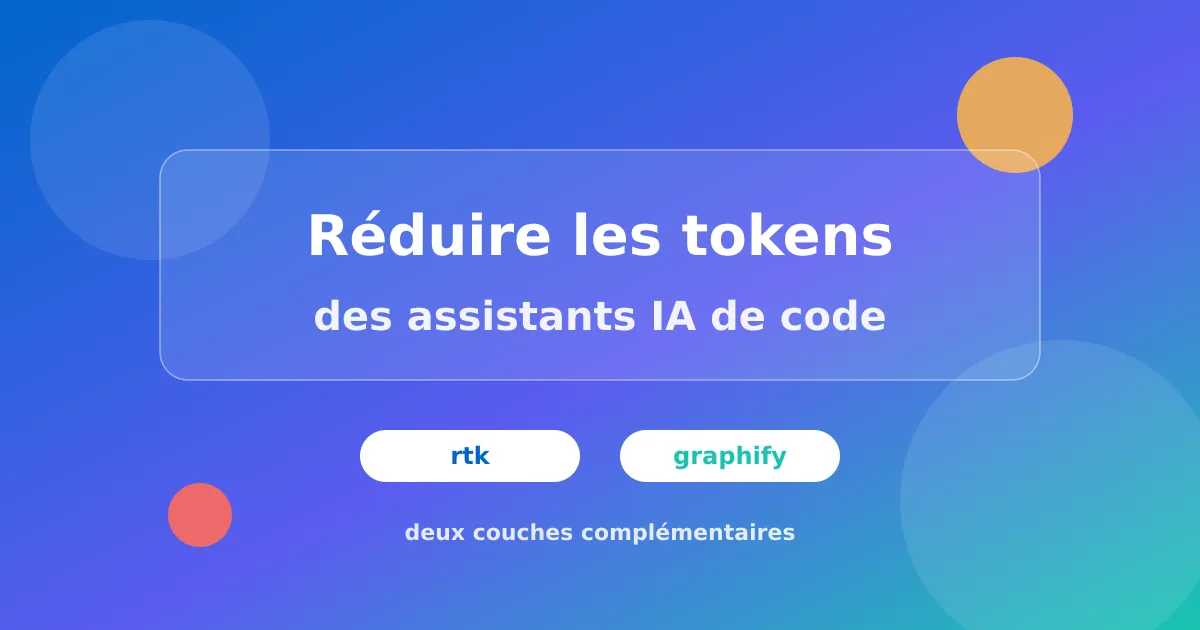Réduire les tokens des assistants IA de code : rtk et graphify