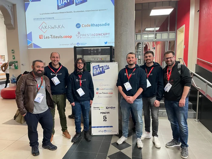 L'équipe Efficience IT à l'AFUP Day